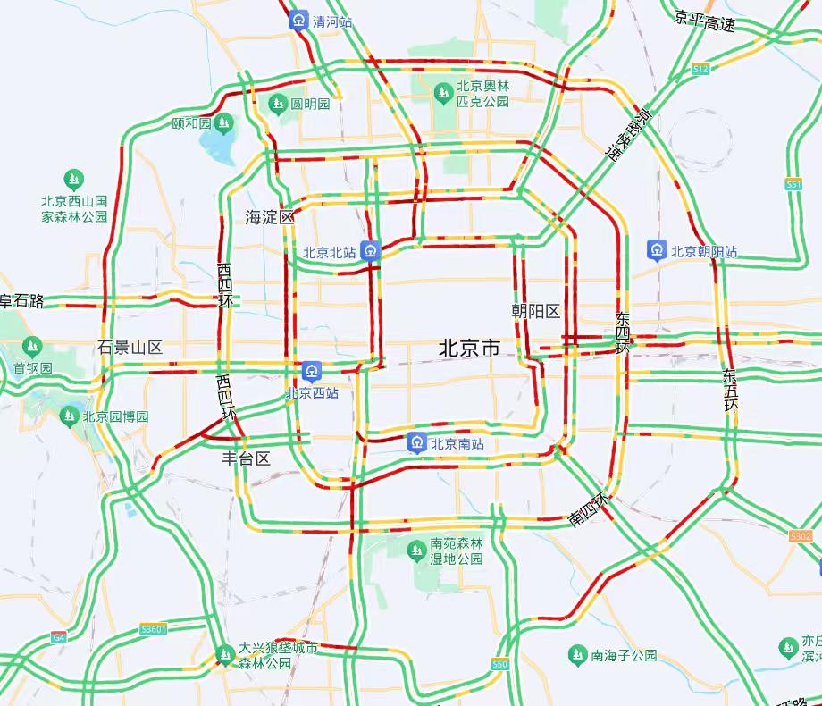 8月8日降雨影響交通_北京市暴雨藍色預(yù)警_出行提示