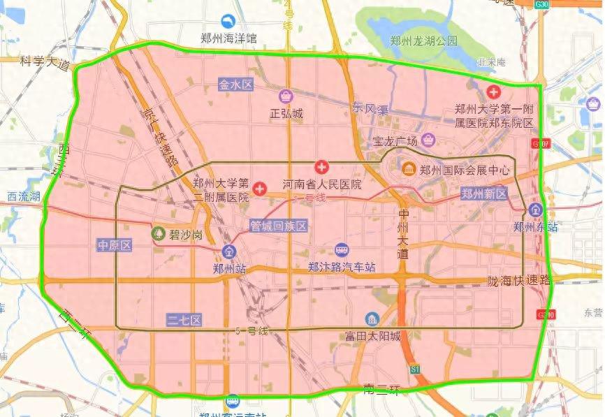 鄭州機(jī)動車尾號限行政策 2025年鄭州限行時(shí)間表 鄭州市三環(huán)以內(nèi)限行范圍_限行