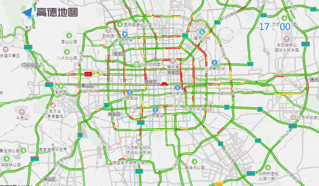 工作日早晚高峰交通壓力_早高峰城區(qū)道路車(chē)流量大_出行提示