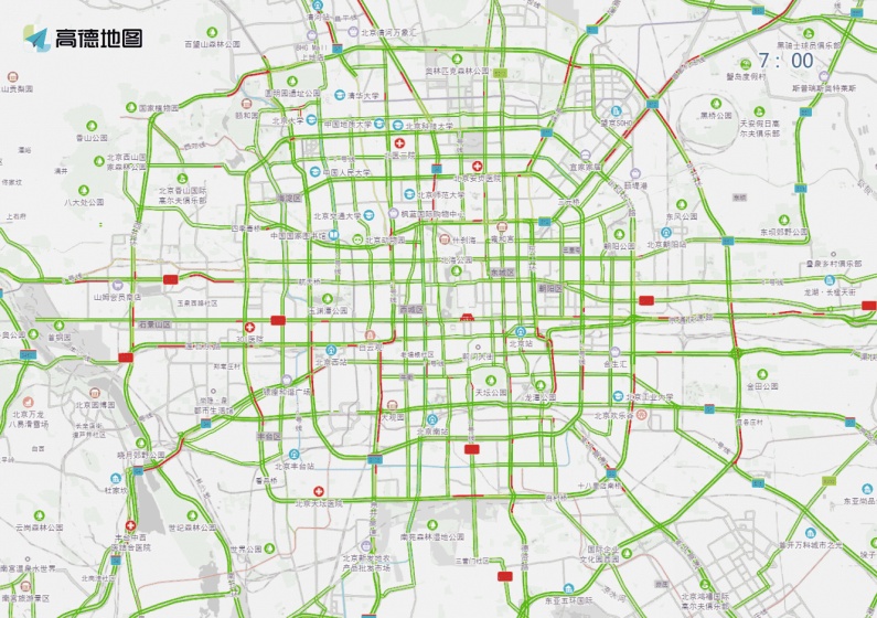 出行提示_工作日車流增加_開學早高峰