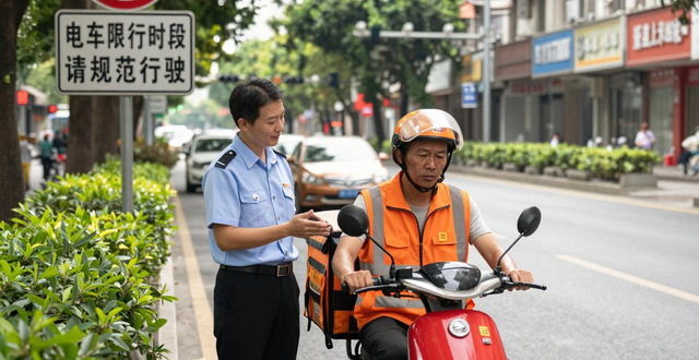 廣州市電動(dòng)自行車限行 外賣騎手應(yīng)對措施 外賣平臺配送政策_(dá)禁行
