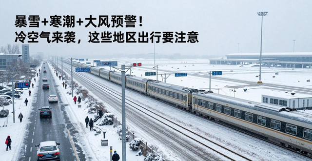 暴雪藍色預警 寒潮藍色預警 大風藍色預警_出行提示