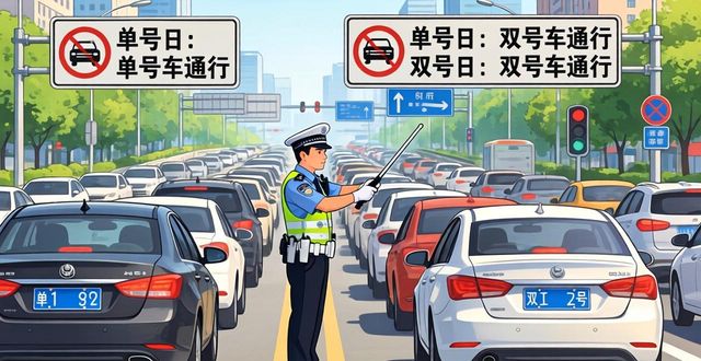 交通限行措施_限行與禁行的區(qū)別_限行