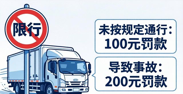 限行_貨車限行處罰流程_貨車限行罰款標(biāo)準(zhǔn)