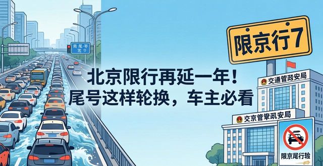 北京機動車尾號限行延期2027年_限行_北京812萬輛車限行政策分析