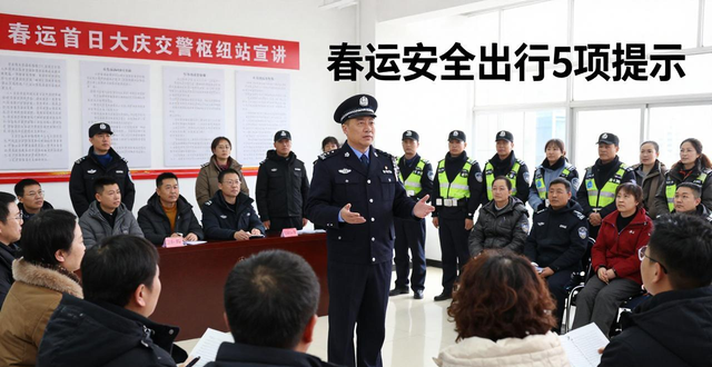 春運交通安全宣講活動_春運安全出行提示_出行提示
