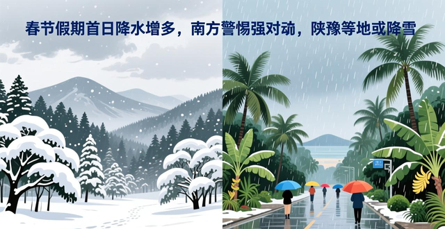 南方強對流天氣預警_春節(jié)假期天氣預報_出行提示