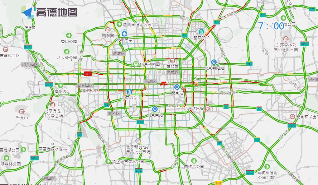 北京雪天出行安全提示_周末降雪交通預測_出行提示
