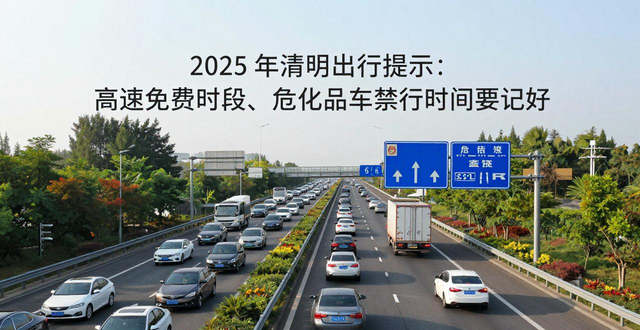 清明節(jié)道路交通流量預(yù)測(cè)_出行提示_2025年清明節(jié)高速免費(fèi)出行提示