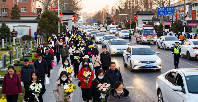 北京公園賞花出行提示_出行提示_清明祭掃交通預測預報