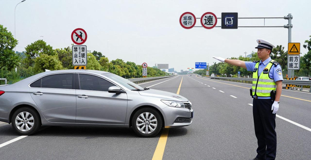 下高速發(fā)現(xiàn)禁行區(qū)域處理方法_了解禁行規(guī)定避免違規(guī)_禁行