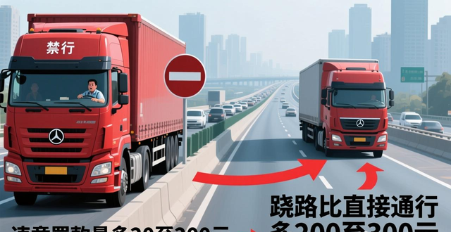 大貨車闖禁行處罰標(biāo)準(zhǔn)_禁行_貨車禁行處罰